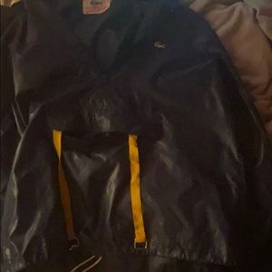 Alligator Lacoste blue windbreaker